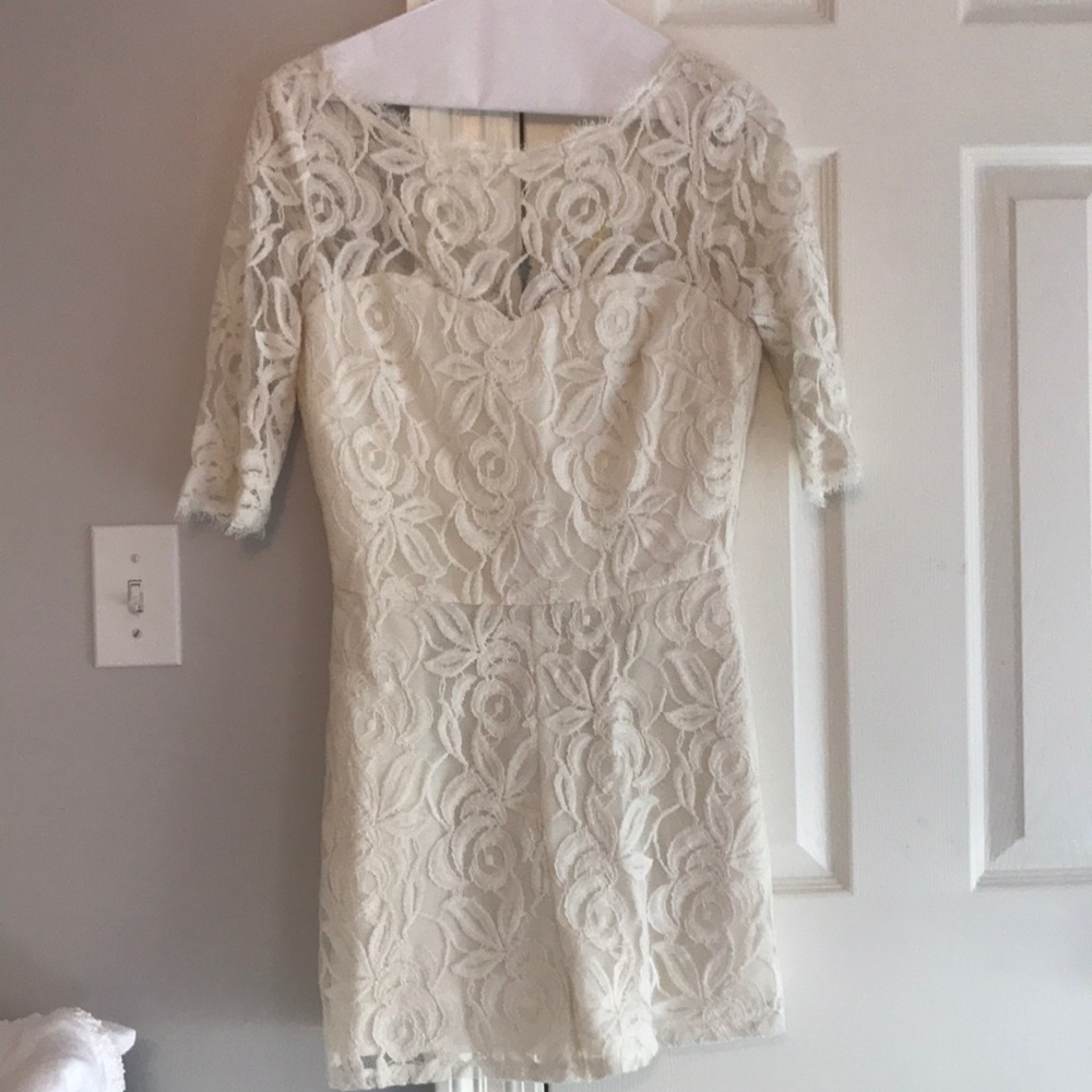 BCBGeneration Lace Romper